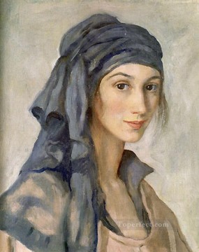 zinaida serebriakova autorretrato hermosa mujer dama Pinturas al óleo